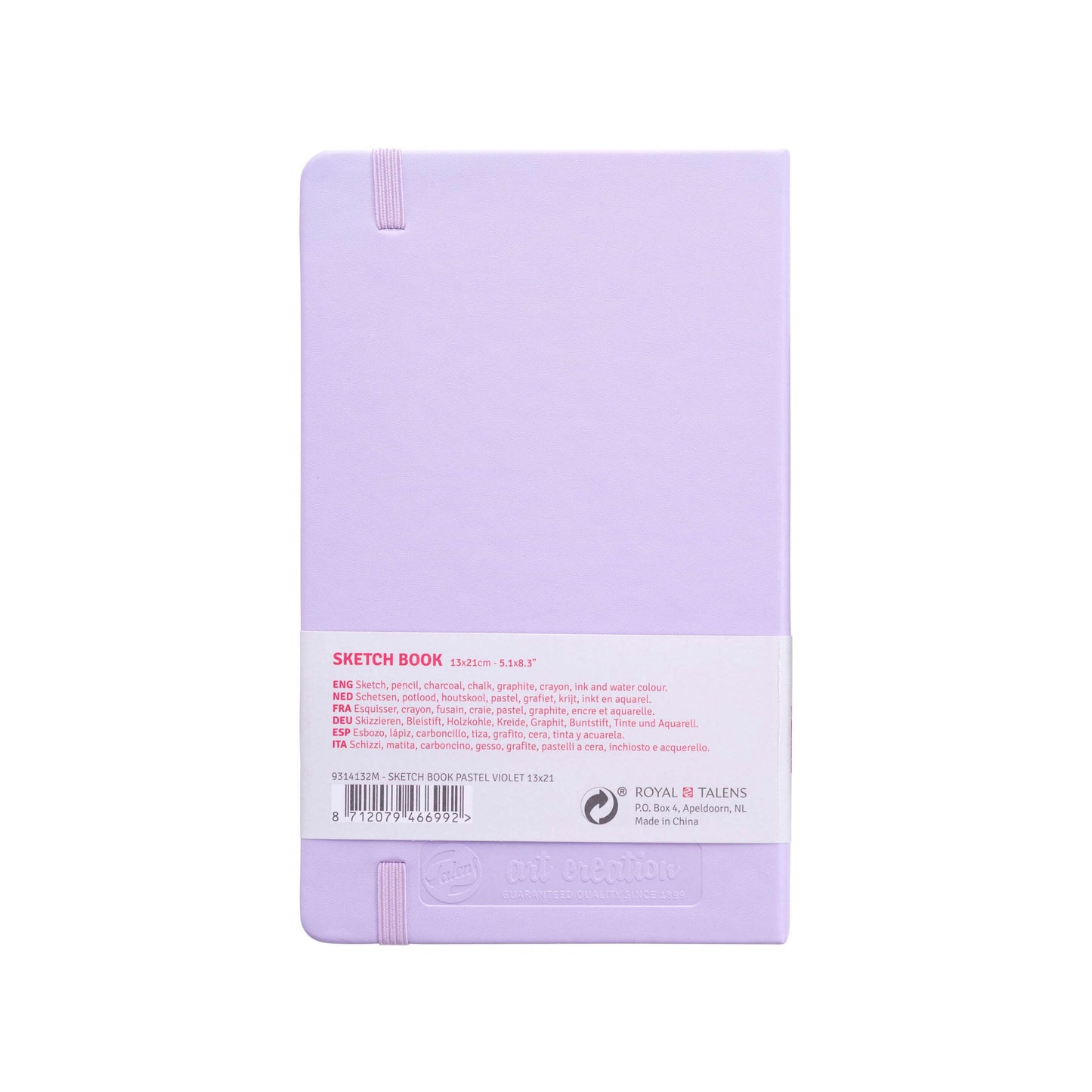 Talens Art Creation Skizzenbuch 13x21 cm – Violett