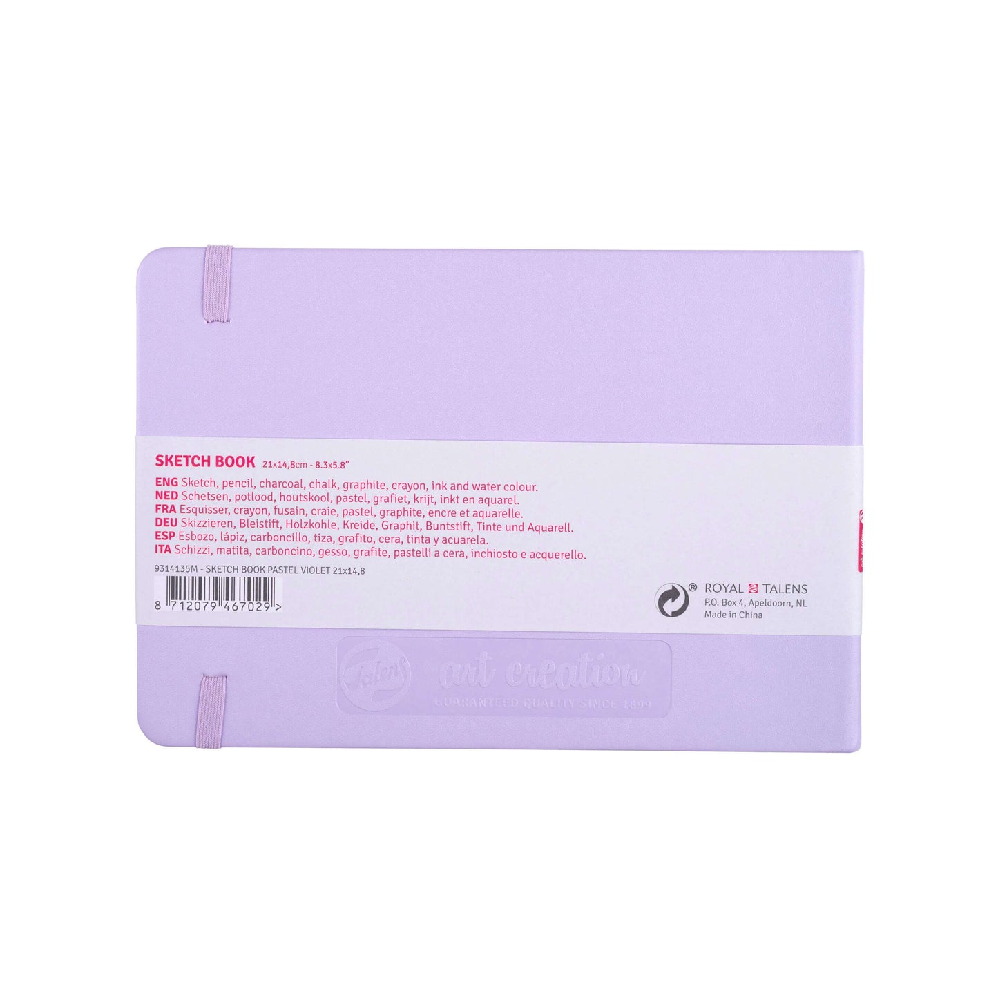 Talens Art Creation Schetsboek 21x15 cm - Violet