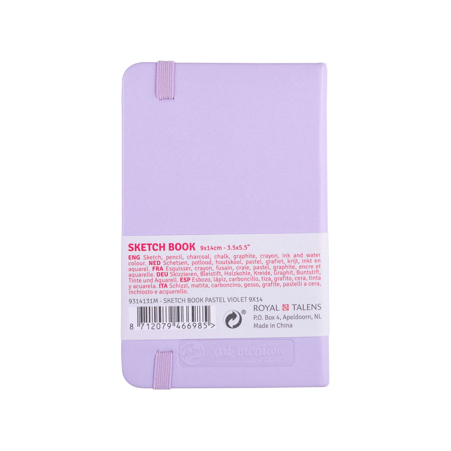 Talens Art Creation Schetsboek 9x14 cm - Violet
