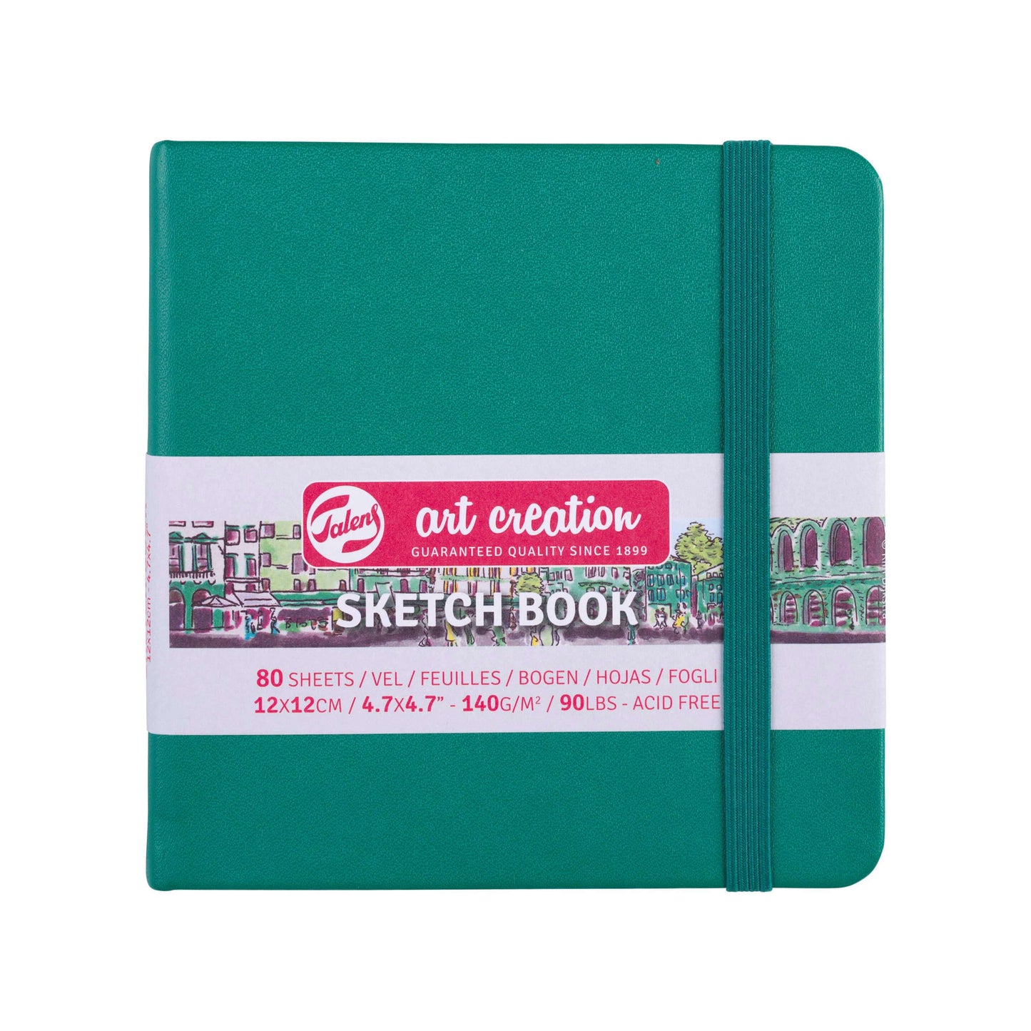 Talens Art Creation Schetsboek 12x12 - Woudgroen