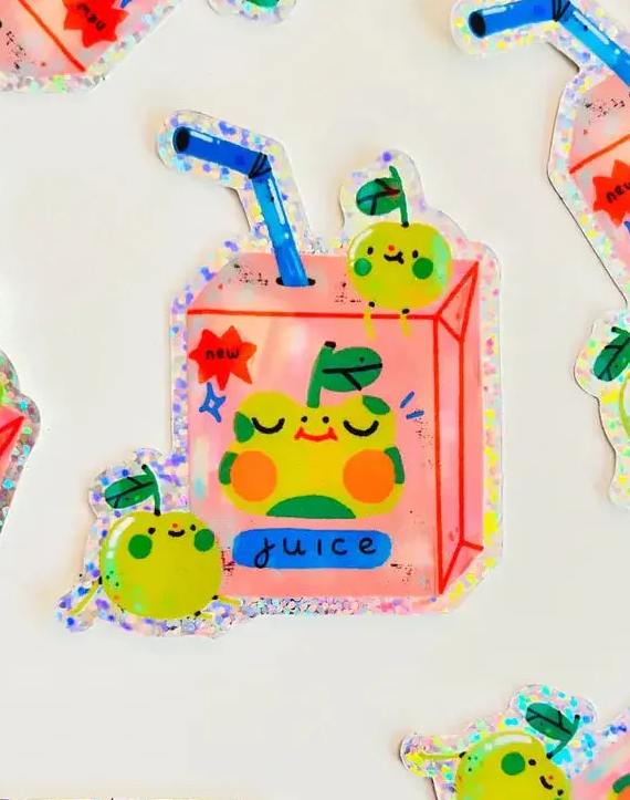 Axolotl Bullet Journal Sticker