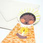 Hadley Kerst Uitklapkaart - Orange Angel