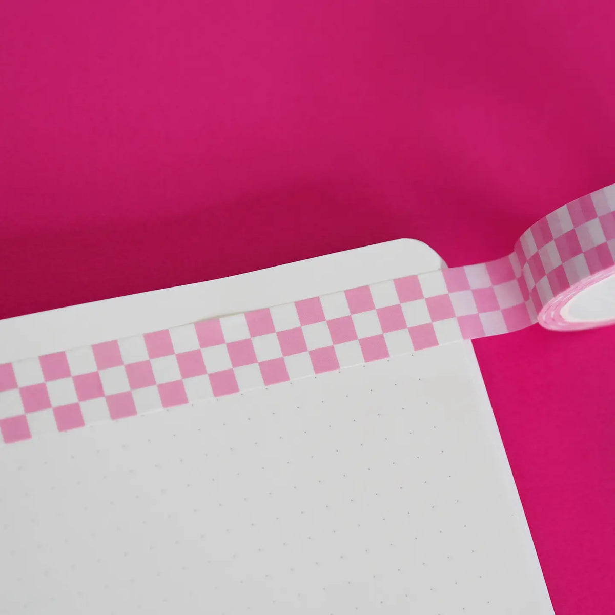 Washi Tape Lichtroze Ruiten - Nutmeg and Arlo