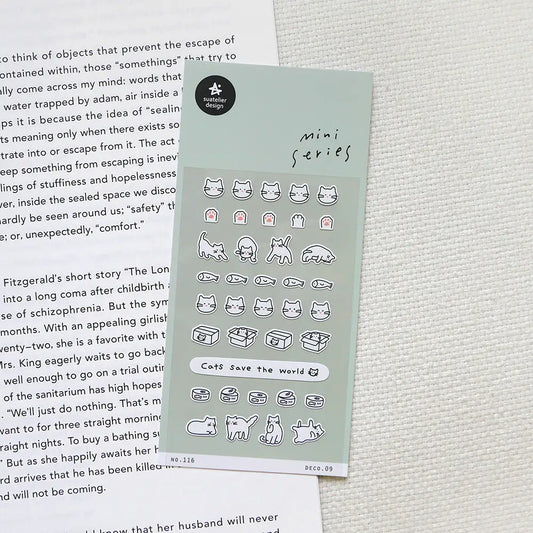Suatelier Design - Stickers Mini Cats Deco 09