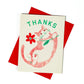 Bromstad Printing Co. - Risograph Wenskaart 'Thank You'