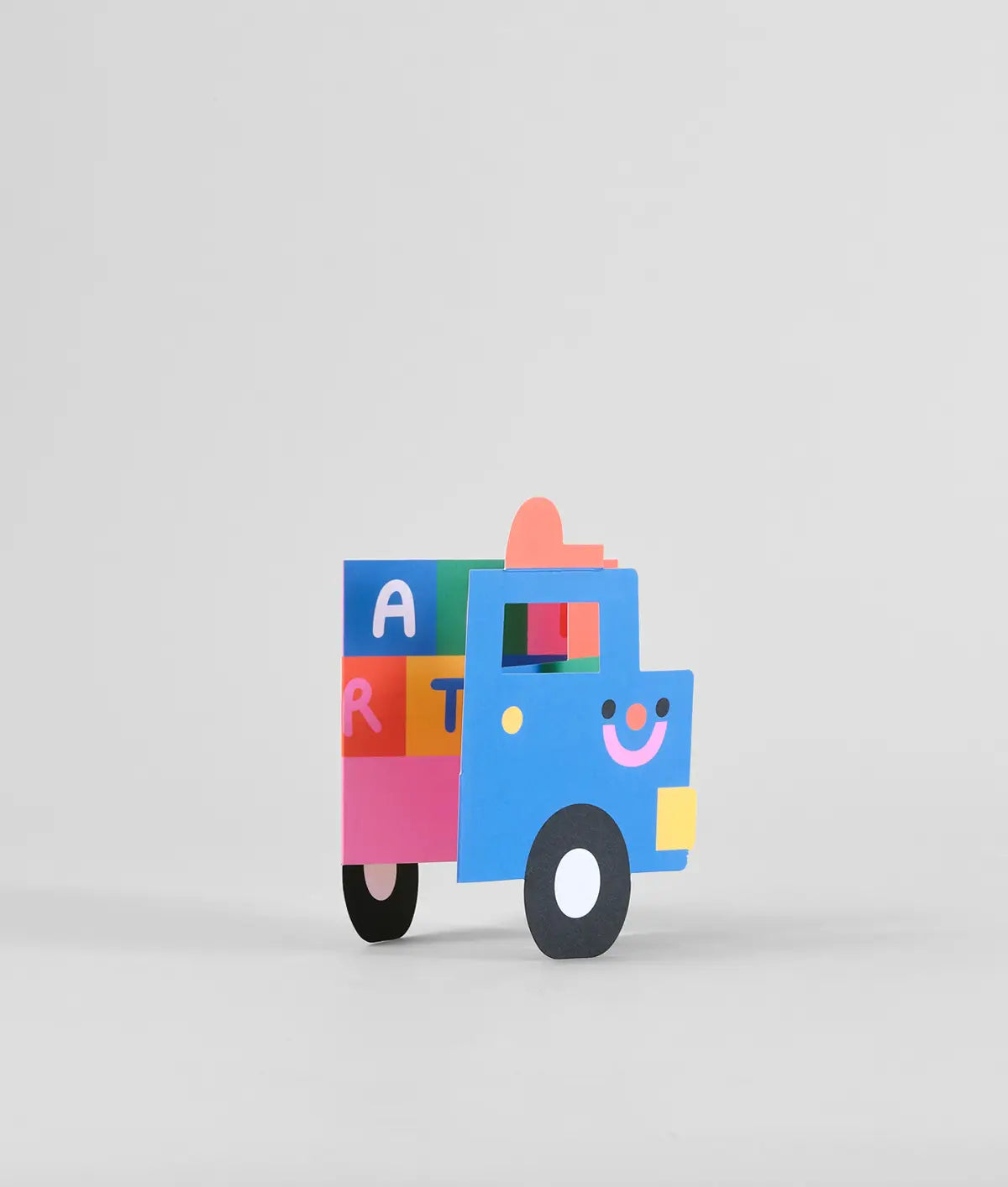 Uitklapbare verjaardagskaart Birthday Truck - Wrap