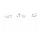 Suatelier Design - Mini Kalender Stickers (12 vellen)