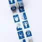 Willwa Washi tape - Zodiac Stamp