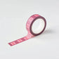 Washi tape Roze blokbloemen - Claire Paul