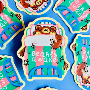 Cauliflower Sticker - Bearly Awake