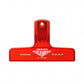 Papierklammer Penco PlaClip - Transparent Rot