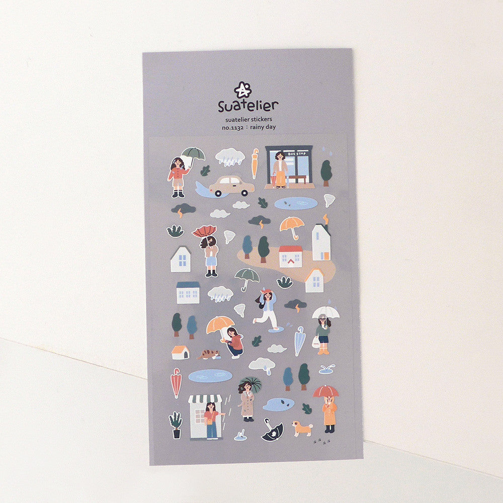 Stickers Rainy Day - Suatelier Design