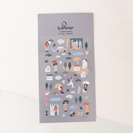 Stickers Rainy Day - Suatelier Design
