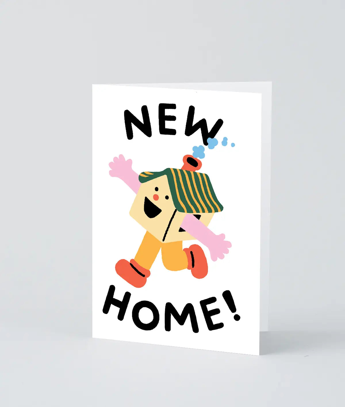 Wrap - Greeting card 'Happy House' 