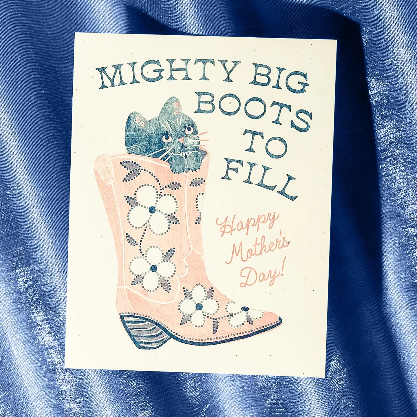 Moederdagkaart Mighty Boots - Bromstad Printing Co.