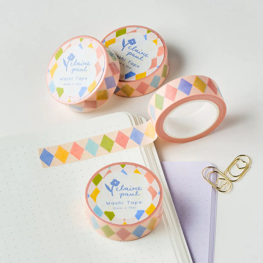 Washi tape Harlekijn Ruit - Claire Paul