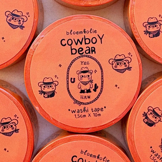 Washi Tape Cowboy beer - Bloemkolie