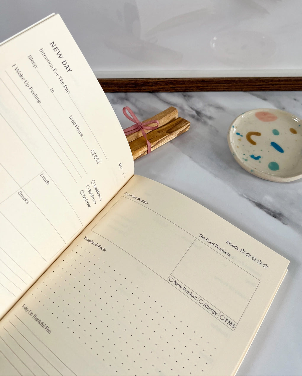 Fin Studio - Selfcare Notitieboek Tulpen