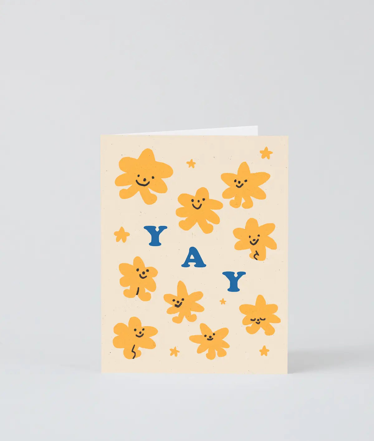 Wrap - Greeting card 'Yay!' 