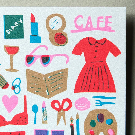 The Printed Peanut Stationery - Cafe Collection A6