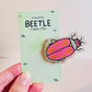 Bloemkolie Acryl Papierklem - Kever