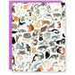 Wenskaart Cat Clutter - Party Mouse Studio