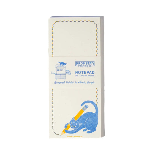 Notitieblok Potloodkat - Bromstad Printing Co.