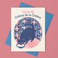 Bromstad Printing Co. - Risograph Wenskaart 'Crème de la Crème Cat'