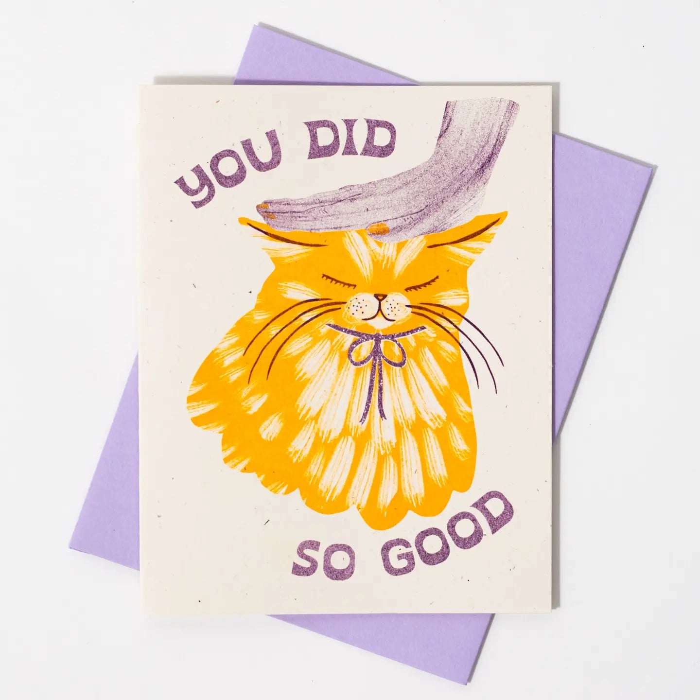 Bromstad Printing Co. - Risograph Wenskaart 'You Did Good' A2