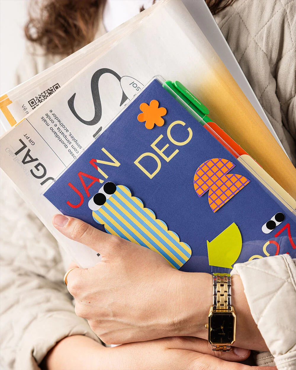 2027 Planner mishmash Notes - Midnight blue