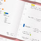 2027 Planner mishmash Notes - Midnight blue