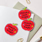 Holografische sticker Snacks and Naps - Claire Paul