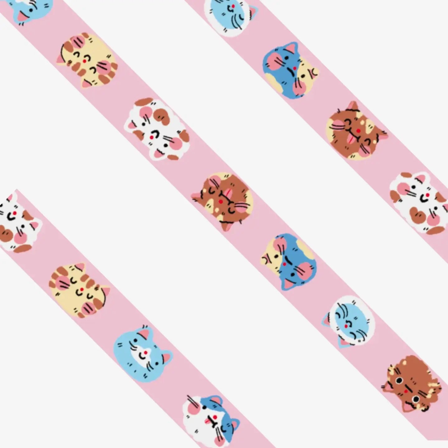 Bloemkolie Washi Tape - Cats