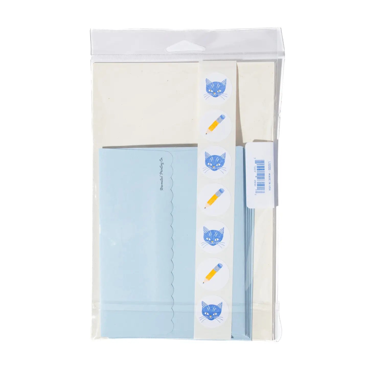 Briefpapier Schrijfset Potloodkat - Bromstad Printing Co.