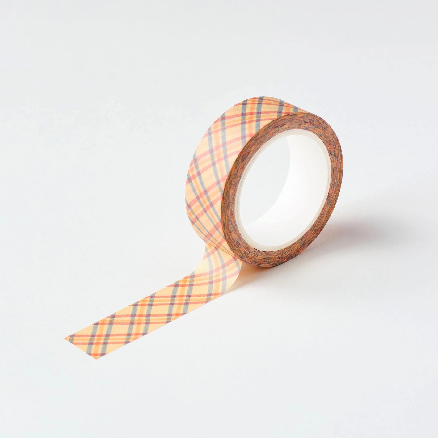 Washi tape Geel geruit - Claire Paul