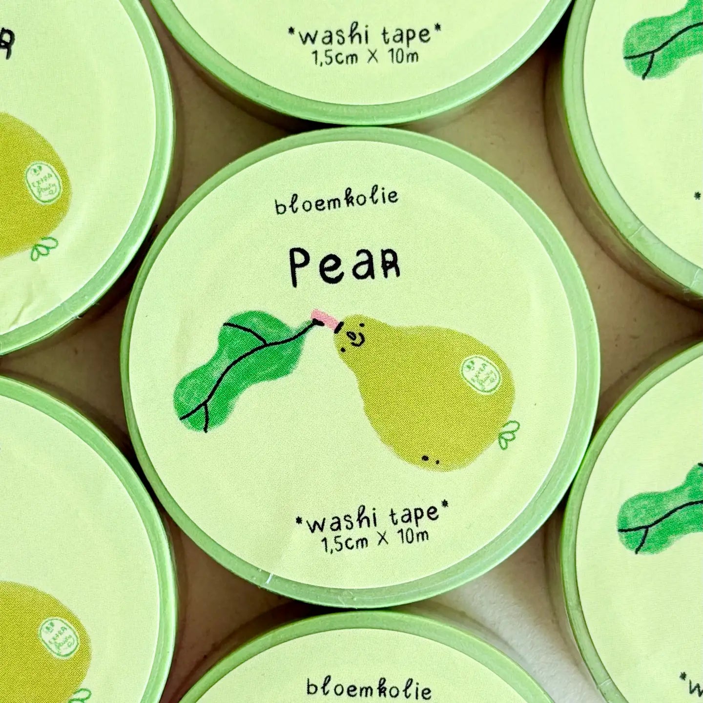 Bloemkolie Washi Tape - Peren