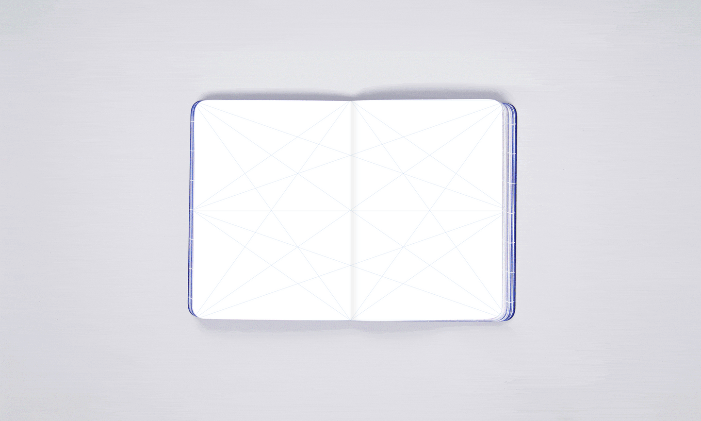 Nuuna Notitieboek - A6 Notebook Break The Grid S Blue