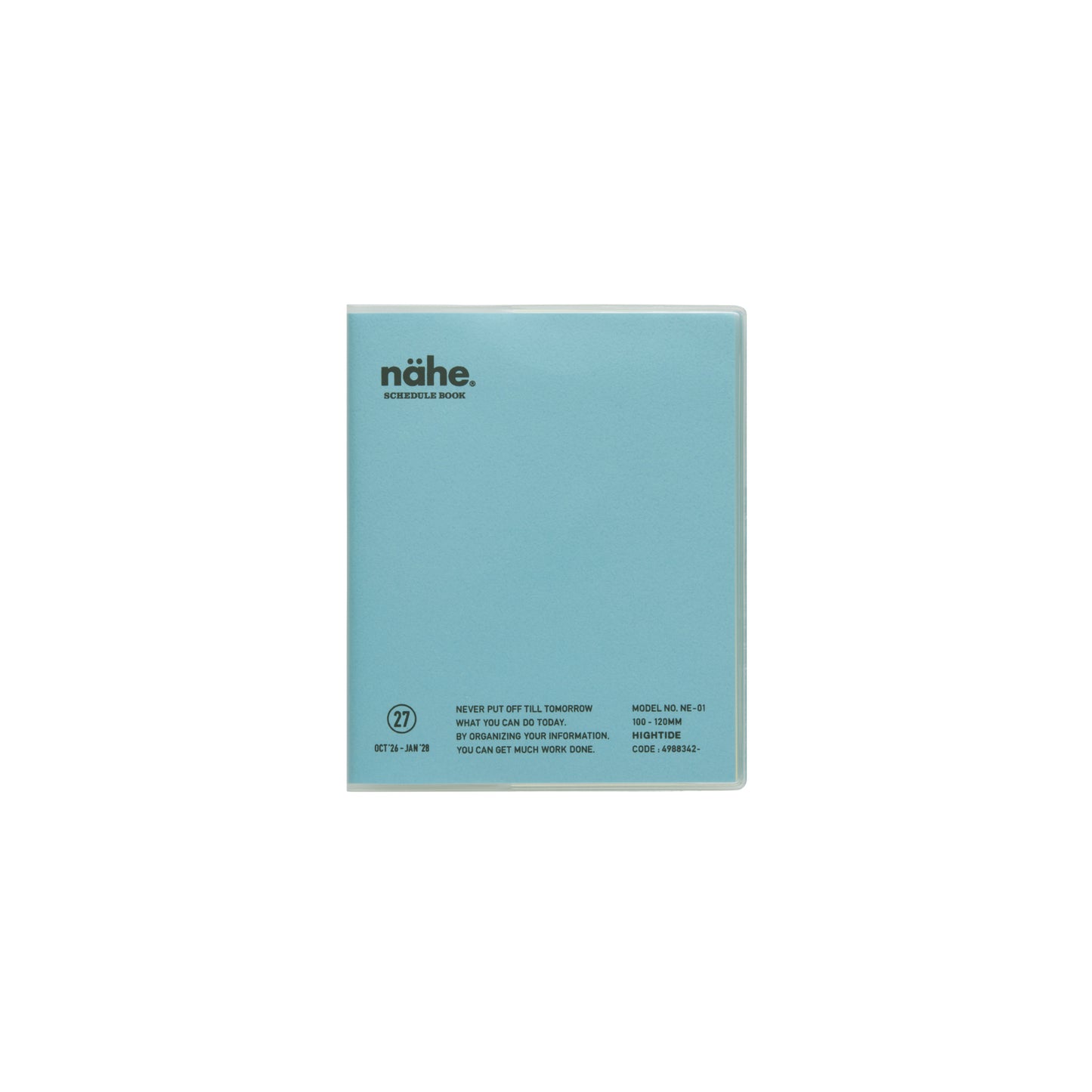 Hightide Planner 2027 Monthly Diary Square 10x12 - Light Blue *coming soon*