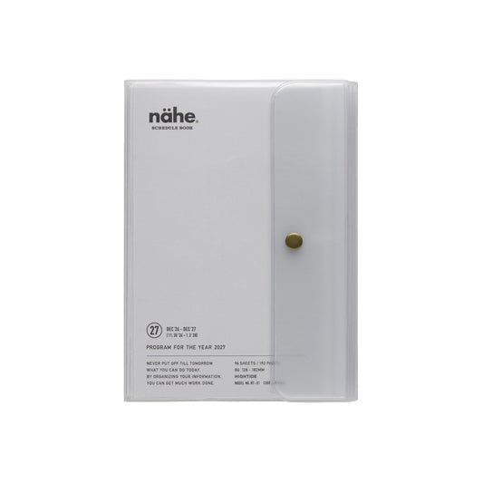 Hightide 2027 Diary Nahe B6 Free - Clear Transparant