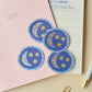 Claire Paul Holografische sticker - Maan en sterren