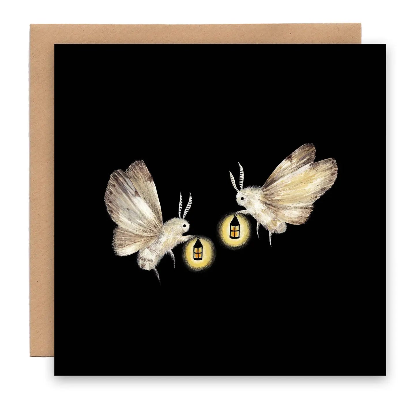 Cécile Berrubé Greeting Card - Moths