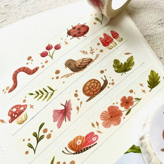 Nikki Dotti Washi Tape - Forest