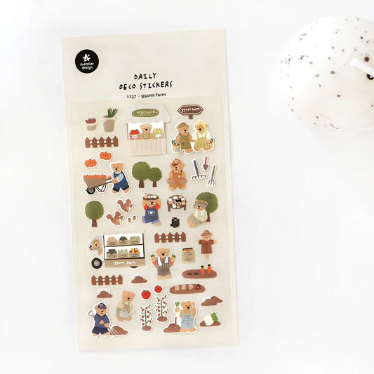Suatelier Design - Stickers 'Ggumi Farm'