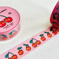 Bloemkolie Washi Tape - Kersenberen