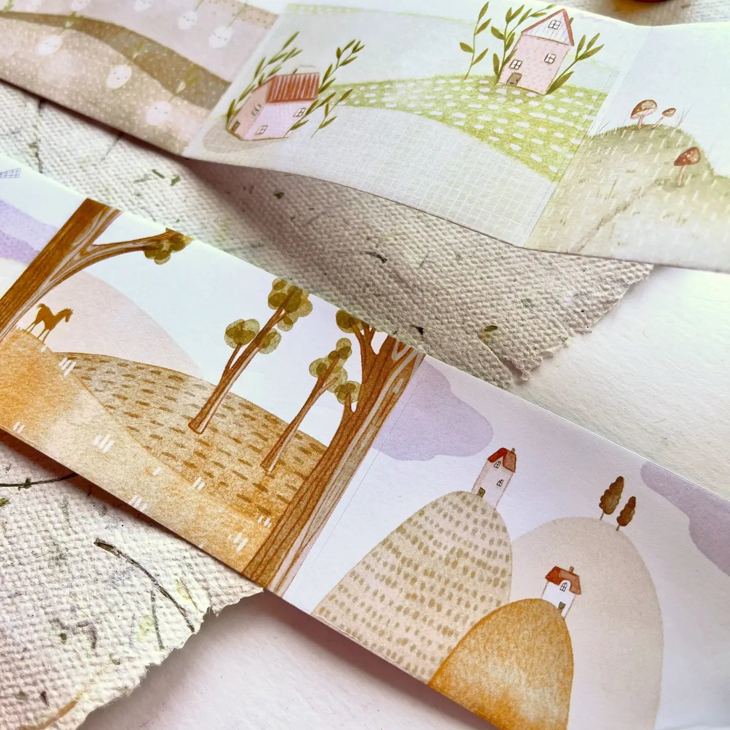 Nikki Dotti - Label rol Stickers 'Landscapes'