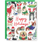 Kerstkaart Holiday Pets - Party Mouse Club