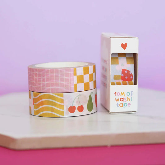 Nutmeg and Arlo Washi Tape - Colourful