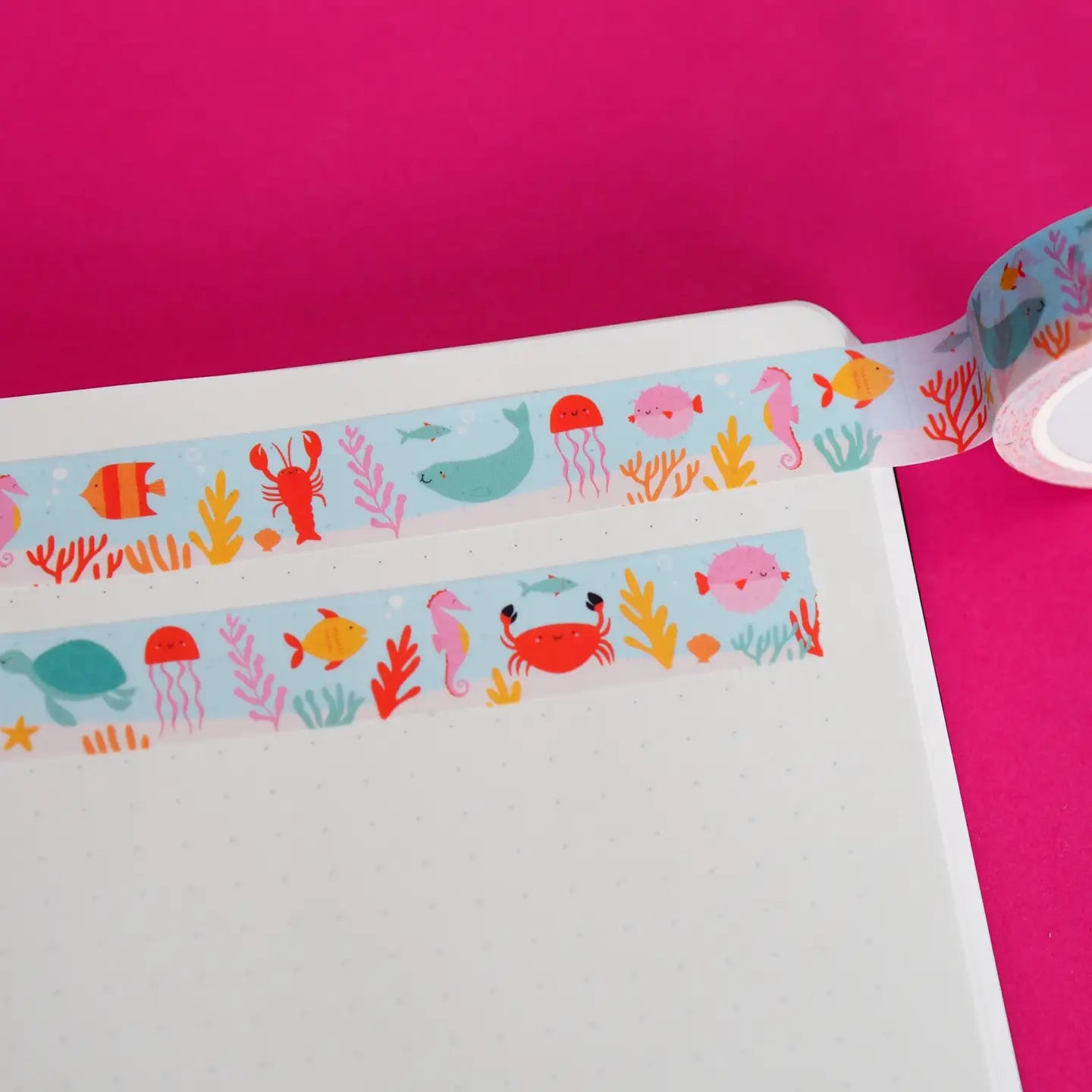 Nutmeg and Arlo Washi Tape - Sea Creatures