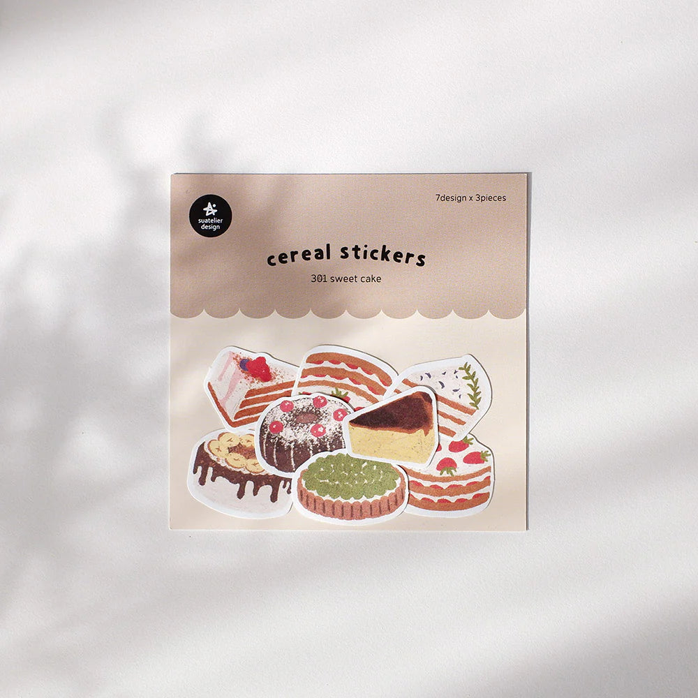 Stickers Cereal 301 Sweet Cake - Suatelier Design