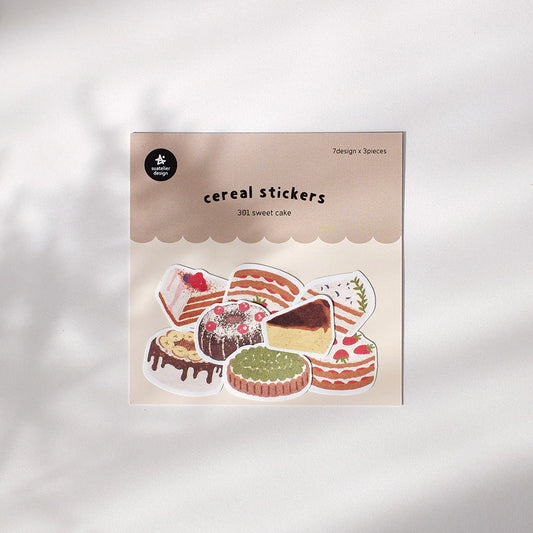 Stickers Cereal 301 Sweet Cake - Suatelier Design